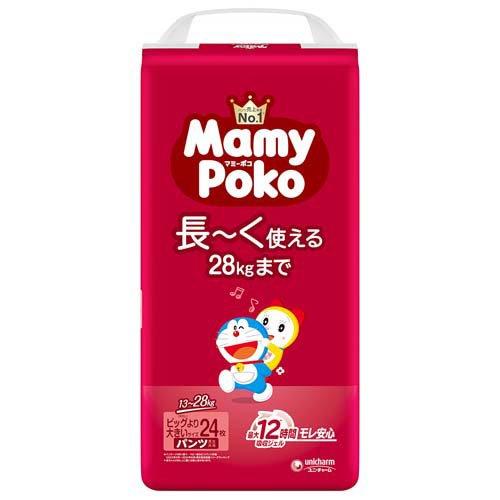 マミーポコパンツ BIGより大きいサイズ ドラえもんシリーズ ず~っとモレ安心のかわいい紙おむつ!